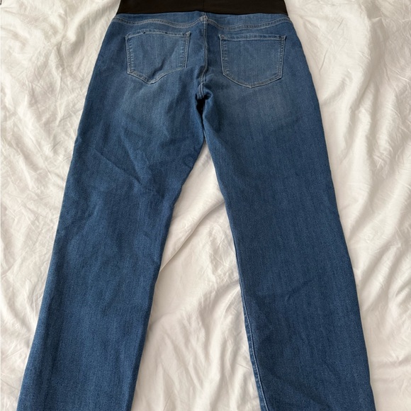 Liverpool Blue Ankle Skinny Maternity Jeans - Picture 2 of 3